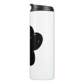 Korte handtekening afdrukken thermosbeker (Geroteerd rechts)