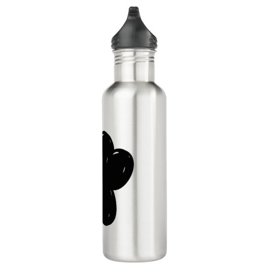 Korte handtekening afdrukken waterfles (Rechts)