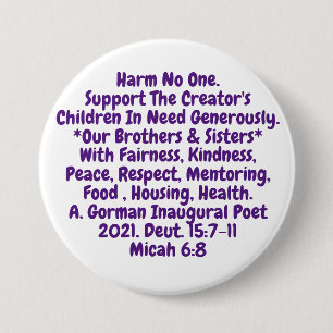 Korte herinnering om onze opgewaardeerde waarden t ronde button 7,6 cm