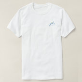 Korte hoes met stijf JLR T-shirt (Design voorkant)