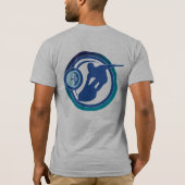 Korte hoes T T-shirt (Achterkant)