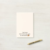 Korte Humor van de Spaaneekhoorn Post-it® Notes (Op bureau)