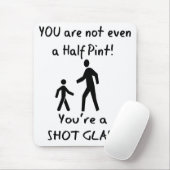 Korte Humor voor mensen - voor iedereen Muismat (Met muis)