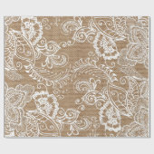 Korte kant en ronde kop 2 - Papierschroot oppakken Cadeaupapier (Vlak)