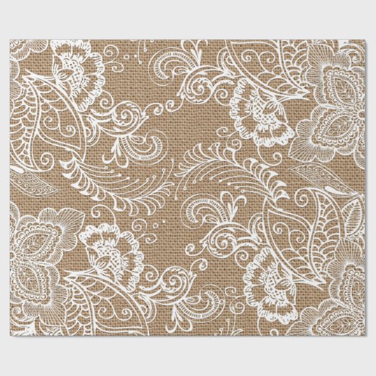 Korte kant en ronde kop 2 - Papierschroot oppakken Cadeaupapier (Vlak)