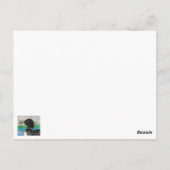 Korte kerst van de natiestaten in Minnesota Briefkaart (Achterkant)