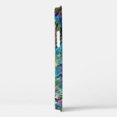 Korte kleurige iPhone abstracte patroonsteen Case-Mate iPhone Case (Achterkant / Rechts)