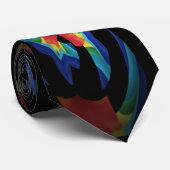 KORTE KLEURVORMEN STROPDAS (Opgerold)