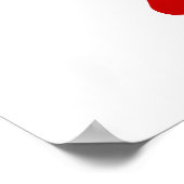 Korte, lelijke 矮 丑 Chinese Hanzi MEME Poster (Hoek)