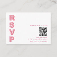 Korte lijn Vet Type RSVP Barcode Enclosure Briefka