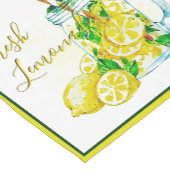 Korte limonade runner tafelloper (Hoek)