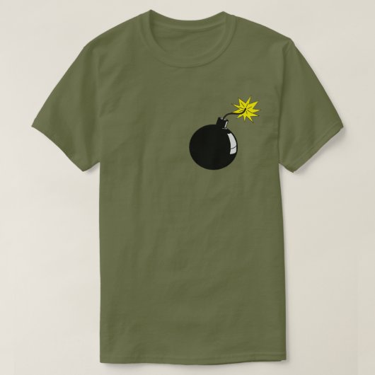 Korte lont t-shirt (Design voorkant)