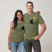 Korte lont t-shirt (Unisex)