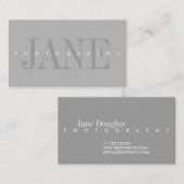 KORTE NAAM | VISITEKAARTJE (Voorkant / Achterkant)