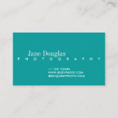 KORTE NAAM | VISITEKAARTJE (Achterkant)