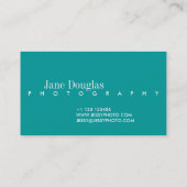 KORTE NAAM | VISITEKAARTJE (Achterkant)