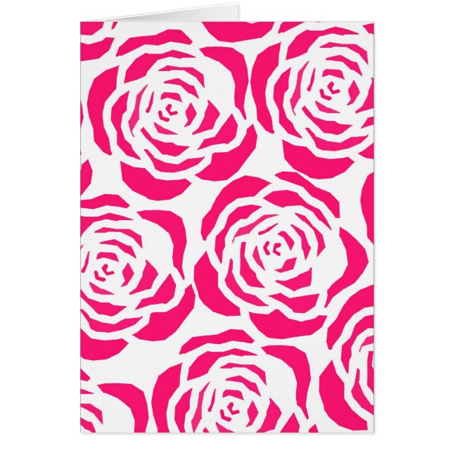 korte omtrek van de roze bloem (Voorkant)