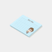 Korte opmerking voor zakelijk man post-it® notes (Schuin)