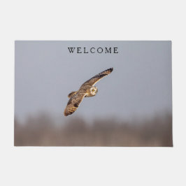 Korte oranje bij de Graslanden van Shawangunk Deurmat