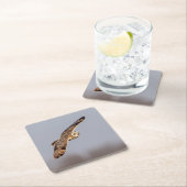 Korte oranje bij de Graslanden van Shawangunk Kartonnen Onderzetters (Insitu)