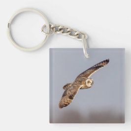 Korte oranje bij de Graslanden van Shawangunk Sleutelhanger