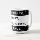 Korte patiënt koffiemok (Voorkant rechts)