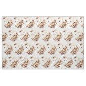 Korte Pitbull-tekening met gevouwen poten Stof (Fat Quarter)