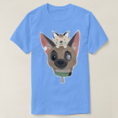Korte Pixie en Brutus T-shirt (Design voorkant)