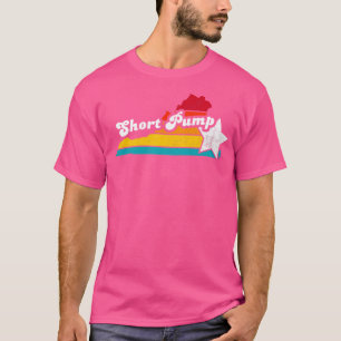 Korte pomp Virginia Distress Souvenir 2 T-shirt