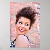 Korte Poster van Rocker Cut Salon (Voorkant)