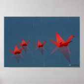 Korte regenachtige dag afdrukken poster (Voorkant)