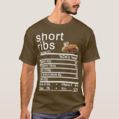 korte ribben Nutribbe Feetlabel T-shirt (Voorkant)
