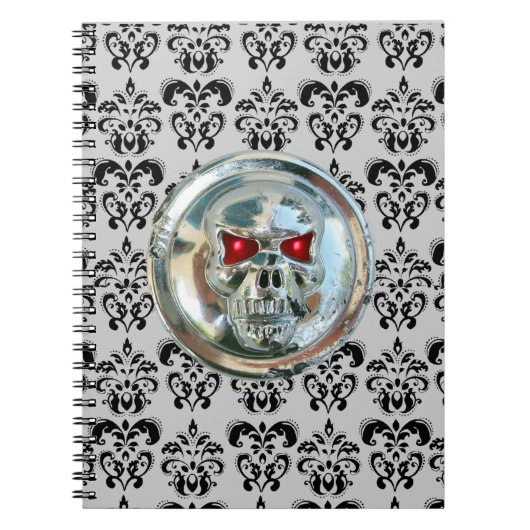 KORTE RIDERS DAMASK NOTITIEBOEK (Voorkant)