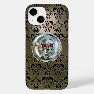 KORTE RIDERS GRAY ZWARTE DAMASK Case-Mate iPhone 14 HOESJE
