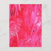 Korte roze kerstboom feestdagenkaart (Voorkant)