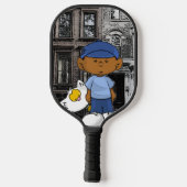 Korte slaapkamer | Kinder peddel Pickleball Paddle (Achterkant)