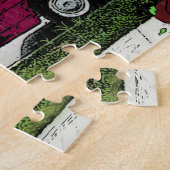 Korte slaapkamer legpuzzel (Zijkant)