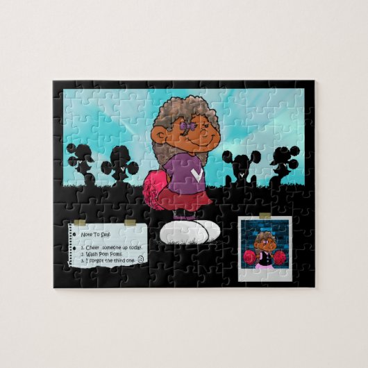 Korte slaapkamer legpuzzel (Horizontaal)