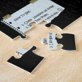 Korte slaapkamer legpuzzel (Zijkant)