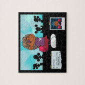 Korte slaapkamer legpuzzel (Verticaal)