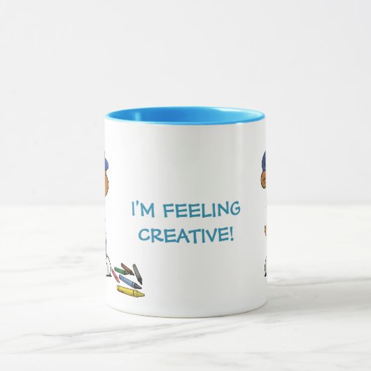 Korte slaapkamer mok (Midden)