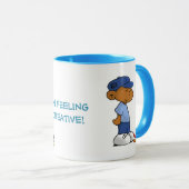 Korte slaapkamer mok (Voorkant rechts)