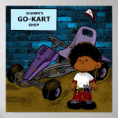 Korte slaapkamer poster (Voorkant)