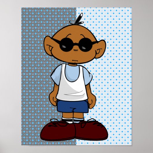 Korte slaapkamer poster (Voorkant)