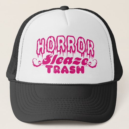 KORTE SLEAZE TRASH MERCH! TRUCKER PET (Voorkant)