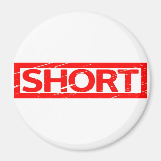 Korte stempel magneet (Voorkant)