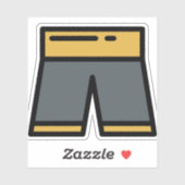 korte sticker (Vel)