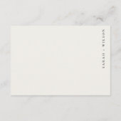 Korte strale strandwieg van kuststrook - details informatiekaartje (Achterkant)