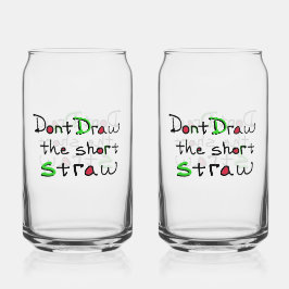 Korte Stro Glas