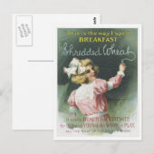 Korte tarwe briefkaart (Voorkant / Achterkant)